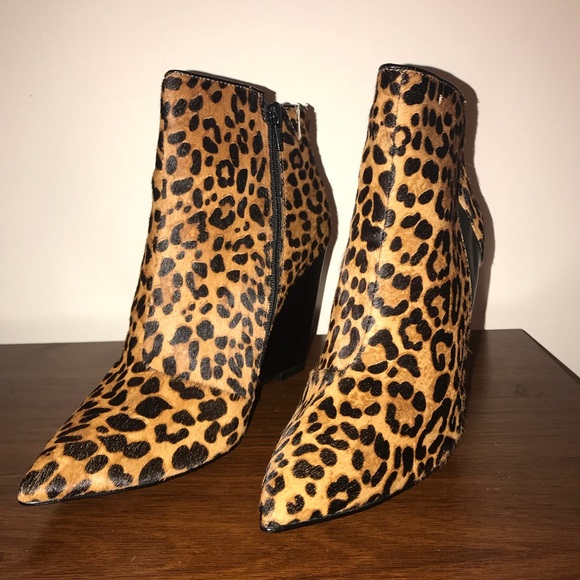 m&s leopard boots